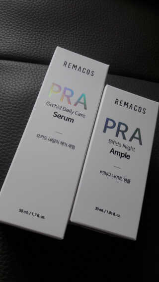 리메코스 PRA 비피다나이트앰플+PRA 오키드데일리케어세럼 — 4점을 준 리뷰어가 2019년 6월 올린 사용 사진