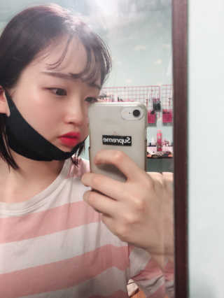 어웨이크어슬립 어슬립 페이스 리프트업 밴드 — 4점을 준 리뷰어가 2018년 5월 올린 사용 사진