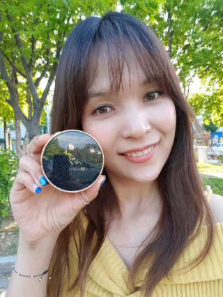 미넴보떼 [조여정쿠션] 아쿠아 GG모이스쳐 쿠션 23호 — 5점을 준 리뷰어가 2019년 6월 올린 사용 사진
