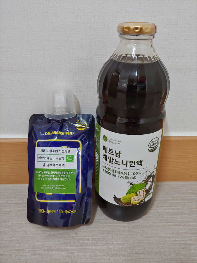 바로푸드 베트남 레알노니원액 리뷰 사진