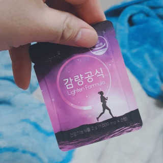 [감량공식] 다이어트 건강기능식품 신규 캠페인 — 5점을 준 리뷰어가 2020년 3월 올린 사용 사진