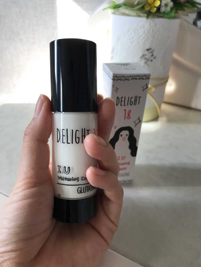 아이.유 화이트닝크림 리뷰 사진