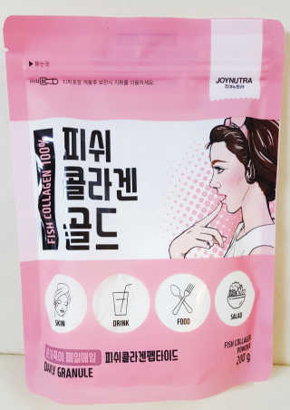 조이뉴트라 피쉬콜라겐골드 — 4점을 준 리뷰어가 2018년 8월 올린 사용 사진