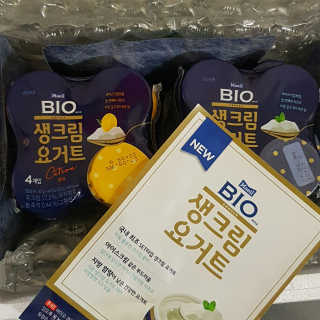 [매일 바이오] 생크림요거트 플레인 12개 + 유자 12개 — 5점을 준 리뷰어가 2019년 6월 올린 사용 사진