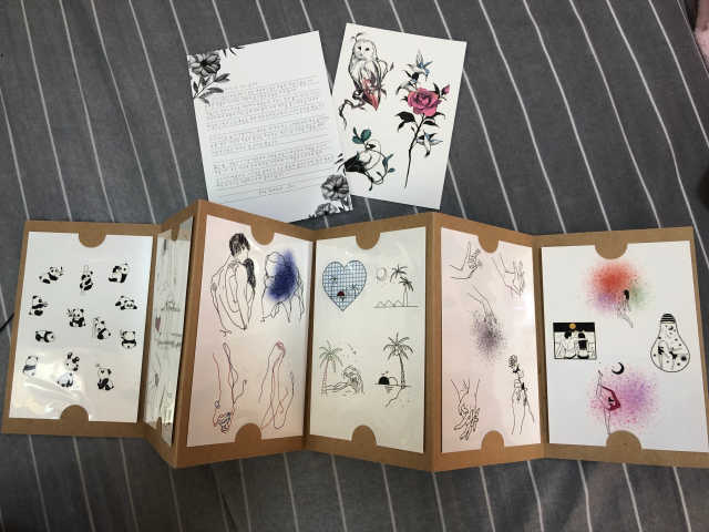 비컴벨르 타투스티커 리뷰 사진