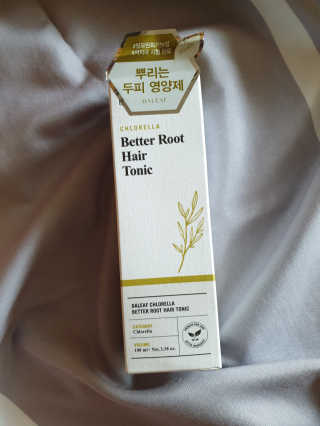달리프 클로렐라 베러 루트 헤어토닉 100ml — 5점을 준 리뷰어가 2019년 8월 올린 사용 사진
