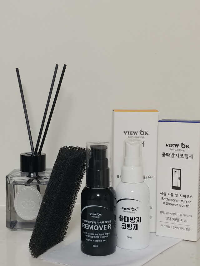 욕실 화장실 셀프 물때제거 코팅제,리무버 50ml 리뷰 사진