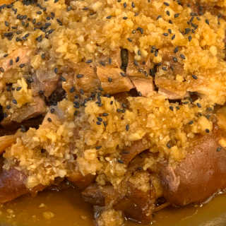 [동네맛집족발] 4개 족발 중 택1 — 5점을 준 리뷰어가 2020년 1월 올린 사용 사진