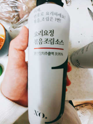 요요랩 요리요정 NO.1 볶음조림소스 420ml — 5점을 준 리뷰어가 2019년 10월 올린 사용 사진