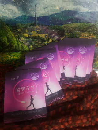 [감량공식] 다이어트 건강기능식품 — 5점을 준 리뷰어가 2019년 12월 올린 사용 사진