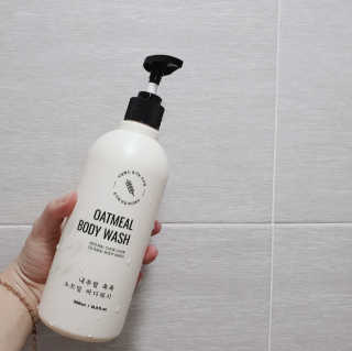 (주)에네스티 내추럴 촉촉  오트밀 바디워시 500ml — 5점을 준 리뷰어가 2020년 3월 올린 사용 사진