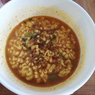오뚜기카레면 2차 모집 — 5점을 준 리뷰어가 2019년 2월 올린 사용 사진