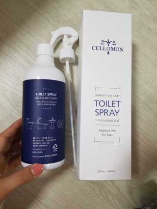셀로몬 토일렛 스프레이 500ml — 3점을 준 리뷰어가 2018년 5월 올린 사용 사진