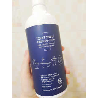 셀로몬 토일렛 스프레이 500ml — 5점을 준 리뷰어가 2018년 5월 올린 사용 사진