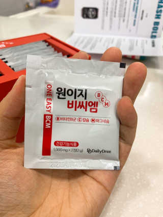 데일리드리 원이지비씨엠 — 5점을 준 리뷰어가 2019년 8월 올린 사용 사진