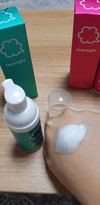 폼글 I foamgle [폼글] 거품가글 50ml 3종 - 민트, 라벤더, 라즈베리 — 5점을 준 리뷰어가 2019년 11월 올린 사용 사진