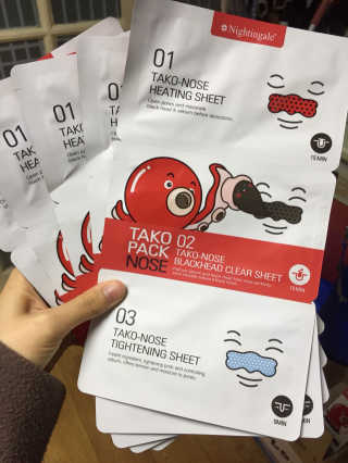 나이팅게일 TAKO PACK NOSE [문어코팩] — 4점을 준 리뷰어가 2017년 1월 올린 사용 사진