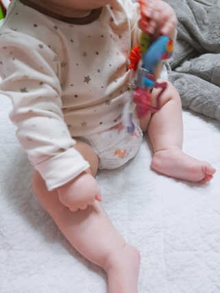 보솜이 액션핏 팬티형 — 5점을 준 리뷰어가 2019년 3월 올린 사용 사진