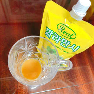 장수농가 리얼깔라만시 — 5점을 준 리뷰어가 2018년 4월 올린 사용 사진