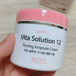 지고트 비타솔루션12 퍼밍 앰플 크림 100ml — 3점을 준 리뷰어가 2019년 8월 올린 사용 사진