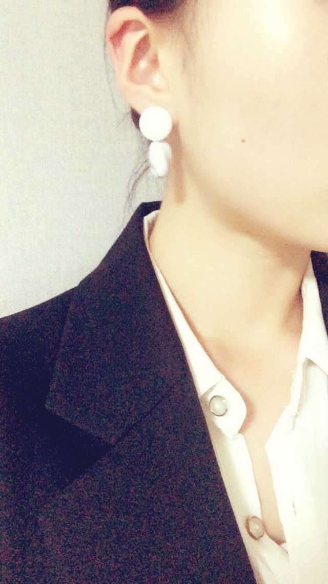폭스타일 마블링 캔디 귀걸이 리뷰 사진