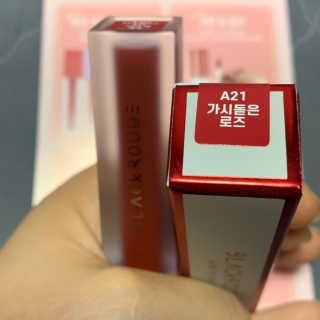 [블랙루즈] 에어 핏 벨벳 틴트4 1+1 — 5점을 준 리뷰어가 2019년 7월 올린 사용 사진