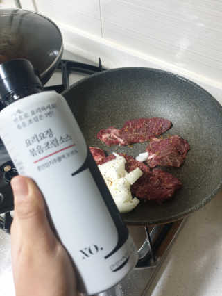 요요랩 요리요정 NO.1 볶음조림소스 420ml — 5점을 준 리뷰어가 2019년 10월 올린 사용 사진
