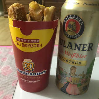 앤티앤스프레즐서초점 [앤티앤스 프레즐 서초본점] 고구마 크림치즈스틱 2인 — 5점을 준 리뷰어가 2019년 10월 올린 사용 사진