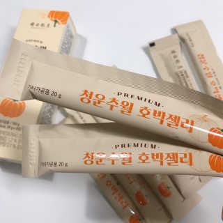 광희생활건강 청운추월 호박젤리 — 5점을 준 리뷰어가 2019년 12월 올린 사용 사진