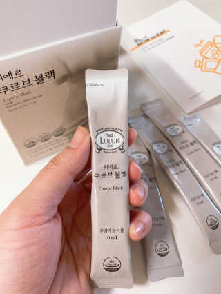 [하우투잇] 뤼에르 쿠르브 블랙 10ml x 30포 총 300ml — 4점을 준 리뷰어가 2020년 3월 올린 사용 사진