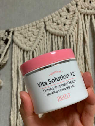 지고트 비타솔루션12 퍼밍 앰플 크림 100ml — 3점을 준 리뷰어가 2019년 7월 올린 사용 사진