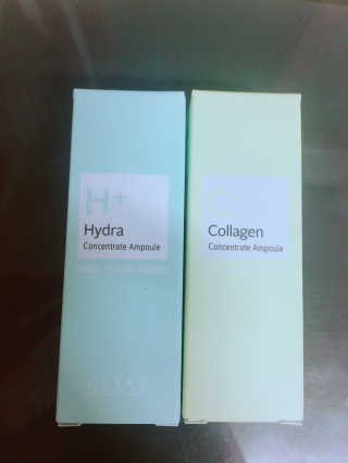 클리앳 x 클리앳 콜라겐+하이드라 컨센트레이트앰플 각 12ml — 4.17점을 준 리뷰어가 2018년 3월 올린 사용 사진