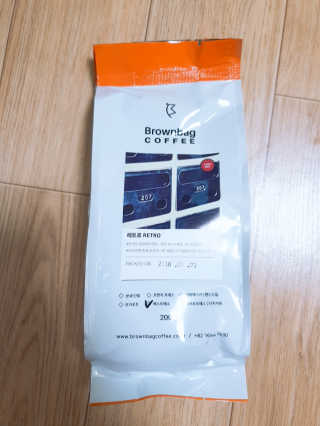 브라운백 커피 브라운백커피 로스팅원두 베스트 3종 — 5점을 준 리뷰어가 2018년 7월 올린 사용 사진