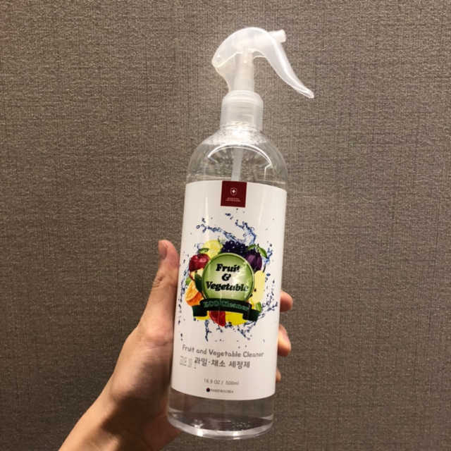 몽크로스 에코클리너 과일야채 세정제 리뷰 사진