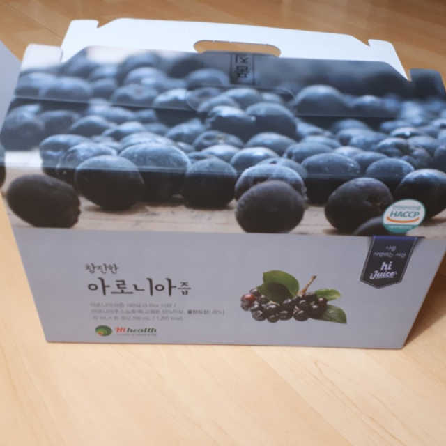 [하이헬스] 원물맛이 그대로~ 참진한 아로니아즙 30포 리뷰 사진