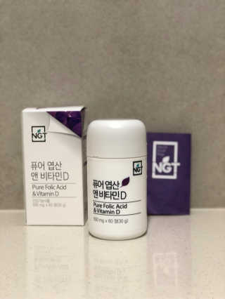 네츄럴굿띵스 퓨어 락토 철분 60일분 — 5점을 준 리뷰어가 2018년 1월 올린 사용 사진