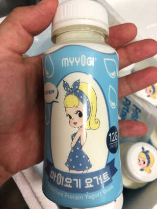 마이요기 요거트 — 5점을 준 리뷰어가 2019년 8월 올린 사용 사진