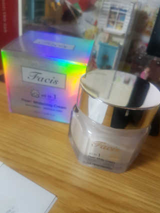 파시스 올인원 진주 화이트닝 크림 100ml — 4점을 준 리뷰어가 2019년 4월 올린 사용 사진