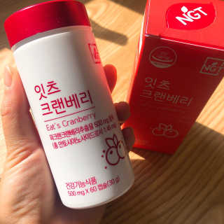 네츄럴굿띵스 잇츠 크랜베리 1병 30일분 — 5점을 준 리뷰어가 2019년 10월 올린 사용 사진