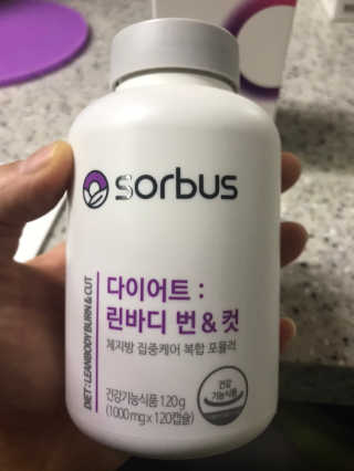소버스 다이어트 린바디 번앤컷 — 5점을 준 리뷰어가 2019년 9월 올린 사용 사진
