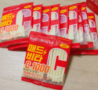 매드비타C 1000 — 5점을 준 리뷰어가 2019년 5월 올린 사용 사진