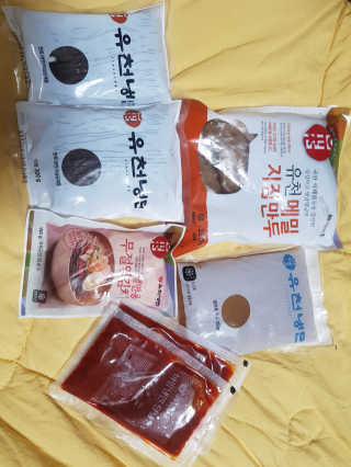 유천냉면 유천 비빔냉면 2인분+메밀지짐만두 280g — 4.67점을 준 리뷰어가 2018년 6월 올린 사용 사진