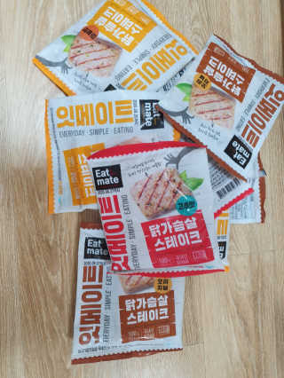개근질마트 잇메이트 닭가슴살 스테이크 혼합 1kg — 5점을 준 리뷰어가 2019년 11월 올린 사용 사진