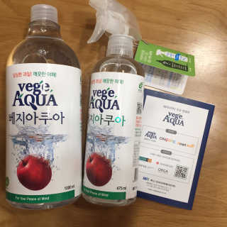 베지아쿠아 475ml + 리필 1000ml 1Set — 5점을 준 리뷰어가 2019년 8월 올린 사용 사진