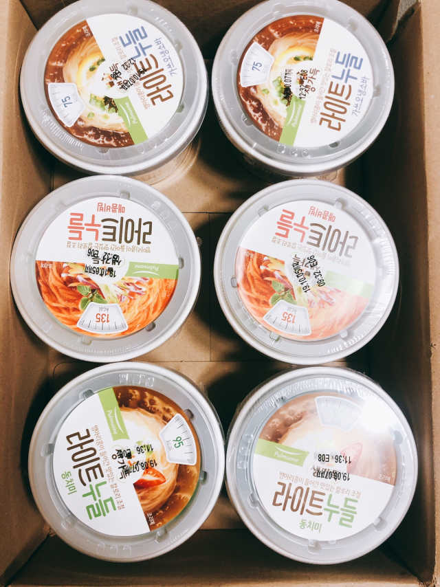 풀무원 라이트누들 리뷰 사진