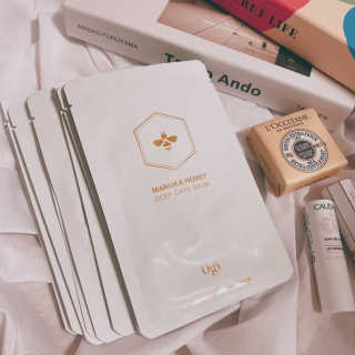 오지아이 마누카 허니 딥 케어 마스크 25ml X 10pcs — 5점을 준 리뷰어가 2020년 1월 올린 사용 사진