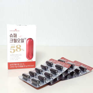 메이준뉴트리 슈퍼 크릴 오일58 1000mg x 30캡슐 — 5점을 준 리뷰어가 2020년 2월 올린 사용 사진