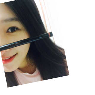 뷰티피플 365 스테이 워터프루프 브러쉬 펜 아이라이너(03호 어필브라운) — 4점을 준 리뷰어가 2016년 10월 올린 사용 사진