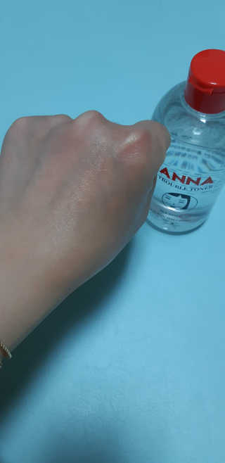 솔테라피 안나 트러블 토너 300ml — 4점을 준 리뷰어가 2019년 4월 올린 사용 사진
