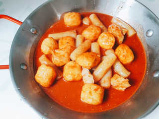 미쓰리떡볶이 just 10 min 패키지 — 5점을 준 리뷰어가 2018년 5월 올린 사용 사진